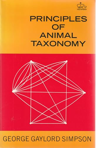 Stock image for Principles of Animal Taxonomy for sale by Better World Books