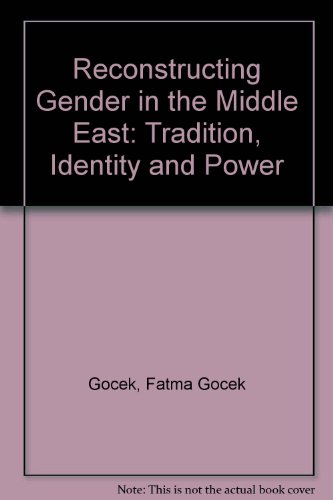 9780231101226: Reconstructing Gender in the Middle–East – Tradition, Identity & Power: Tradition, Identity and Power