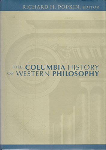 Stock image for The Columbia History of Western Philosophy for sale by Better World Books: West
