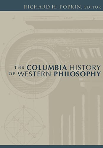 9780231101288: The Columbia History of Western Philosophy