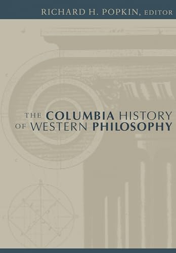 9780231101295: The Columbia History of Western Philosophy