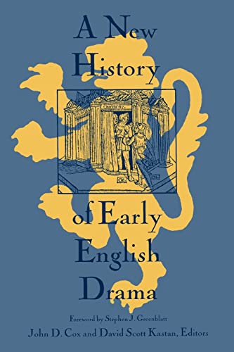 Beispielbild fr A New History of Early English Drama zum Verkauf von Blackwell's