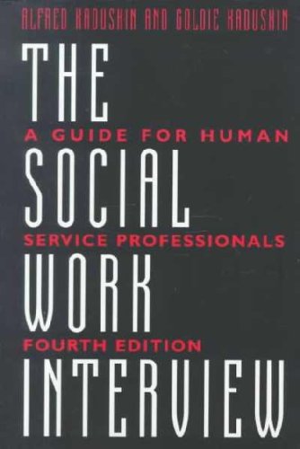 Imagen de archivo de The Social Work Interview a la venta por Midtown Scholar Bookstore