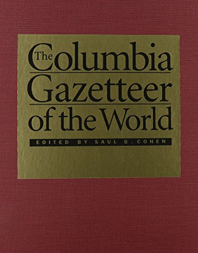 Stock image for The Columbia Gazetteer of the World VOLUME 3 OF-(3 Volume Set) for sale by Bingo Books 2