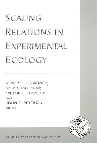 Stock image for Scaling Relations in Experimental Ecology for sale by Midtown Scholar Bookstore