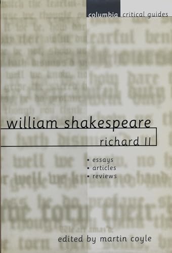 9780231115377: Shakespeare: Richard II