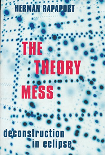 Imagen de archivo de The Theory Mess a la venta por Powell's Bookstores Chicago, ABAA