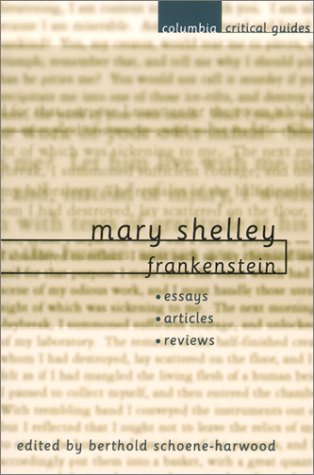 9780231121927: Mary Shelley: Frankenstein