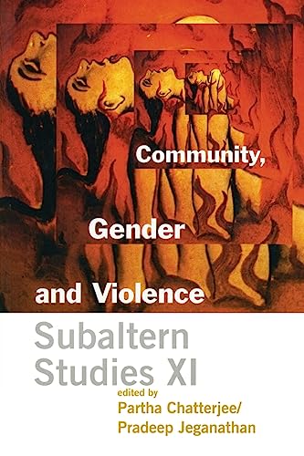 Beispielbild fr Community, Gender, and Violence   Subaltern Studies XI zum Verkauf von Revaluation Books