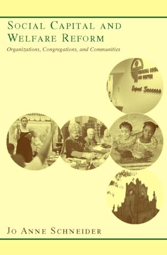 Stock image for Social Capital and Welfare Reform: Organizations, Congregations, and Communities for sale by HPB-Emerald