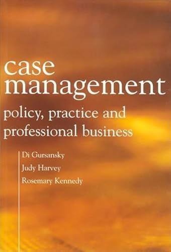 Beispielbild fr Case Management : Policy, Practice, and Professional Business zum Verkauf von Better World Books