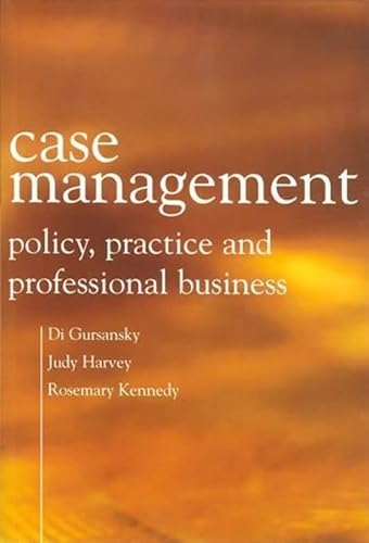 Imagen de archivo de Case Management : Policy, Practice, and Professional Business a la venta por Better World Books