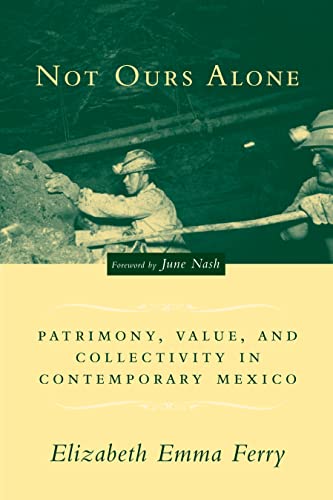 Imagen de archivo de Not Ours Alone: Patrimony, Value, and Collectivity in Contemporary Mexico a la venta por Midtown Scholar Bookstore