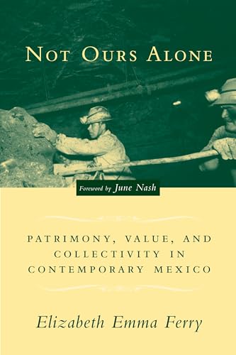 Imagen de archivo de Not Ours Alone: Patrimony, Value, and Collectivity in Contemporary Mexico a la venta por SecondSale