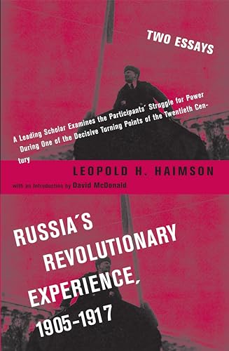 9780231132824: Russia's Revolutionary Experience, 1905-1917: Two Essays