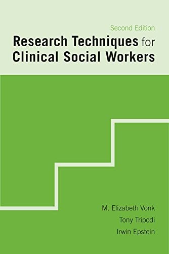 Beispielbild fr Research Techniques for Clinical Social Workers zum Verkauf von Ria Christie Collections