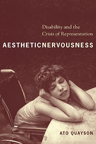 9780231139021: Aesthetic Nervousness: Disability and the Crisis of Representation