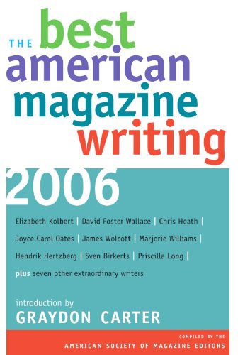 Stock image for The Best American Magazine Writing 2006 for sale by BookHolders