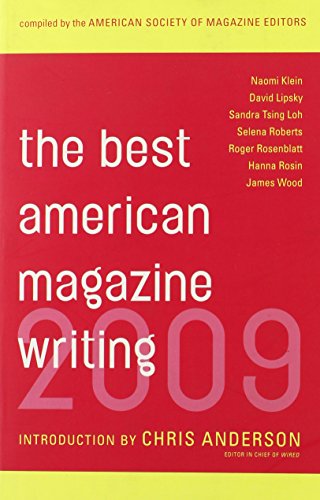 Stock image for The Best American Magazine Writing 2009 for sale by The Book Cellar, LLC