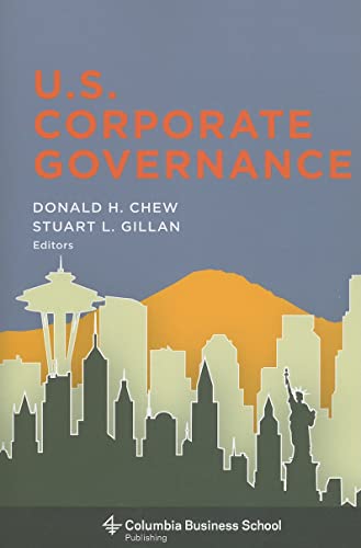 Imagen de archivo de U.S. Corporate Governance (Columbia Business School Publishing) a la venta por Midtown Scholar Bookstore