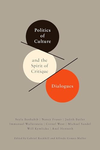 Stock image for Politics of Culture and the Spirit of Critique: Dialogues (New Directions in Critical Theory) for sale by Webster's Bookstore Cafe, Inc.