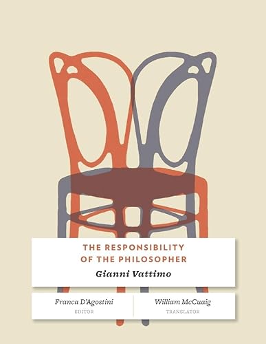 Beispielbild fr Responsibility of the Philosopher zum Verkauf von Montana Book Company