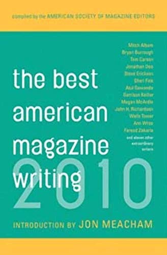 Stock image for The Best American Magazine Writing 2010 for sale by Adventures Underground