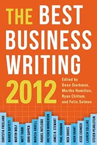 Stock image for The Best Business Writing 2012 for sale by Blackwell's