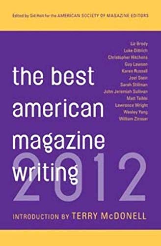 Stock image for The Best American Magazine Writing 2012 for sale by Once Upon A Time Books