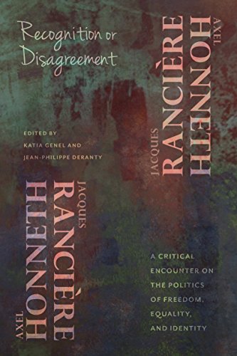 Imagen de archivo de Recognition or Disagreement: A Critical Encounter on the Politics of Freedom, Equality, and Identity (New Directions in Critical Theory, 30) a la venta por Books Unplugged