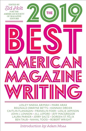 Beispielbild fr The Best American Magazine Writing 2019 zum Verkauf von BooksRun