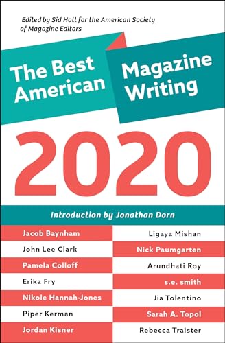 Beispielbild fr The Best American Magazine Writing 2020 zum Verkauf von BooksRun