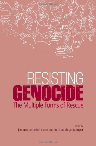 Beispielbild fr Resisting Genocide: The Multiple Forms of Rescue (Columbia/Hurst) zum Verkauf von Monarchy books