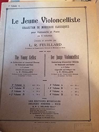 Stock image for Jeune violoncelliste (Le) Volume 1A for sale by pompon