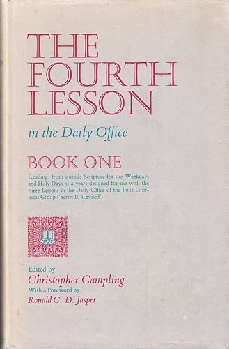 Imagen de archivo de Fourth Lesson in the Daily Office: Bk. 1 a la venta por WorldofBooks