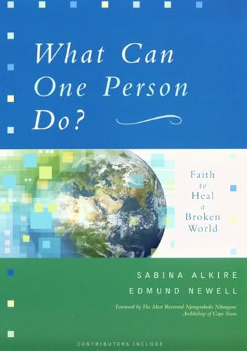 Beispielbild fr What Can One Person Do?: Faith to Heal a Broken World zum Verkauf von WorldofBooks