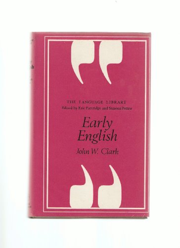 Beispielbild fr Early English 2nd Ed (Language Library) zum Verkauf von WorldofBooks