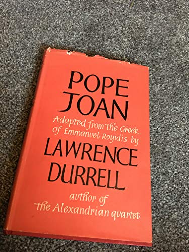 Pope Joan: a romantic biography Emmanuel Royidis (9780233955957) by DURRELL, Lawrence