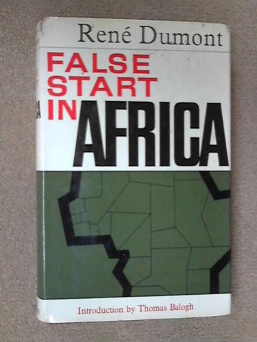 9780233958163: False Start in Africa