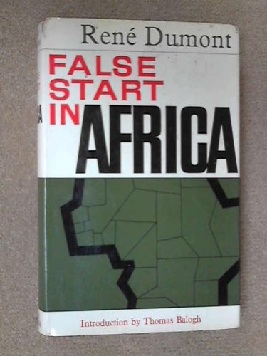 Imagen de archivo de False Start in Africa a la venta por SN Books Ltd