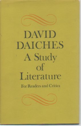 Beispielbild fr A Study of Literature: For Readers and Critics zum Verkauf von Anybook.com