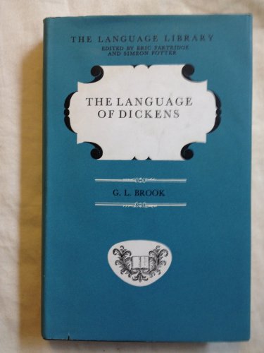 Stock image for The Language of Dickens for sale by Better World Books