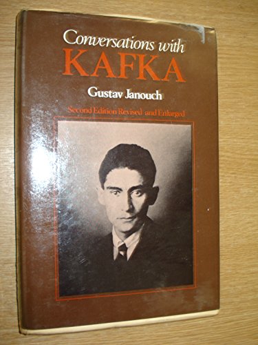 Stock image for Conversations with Kafka for sale by Better World Books