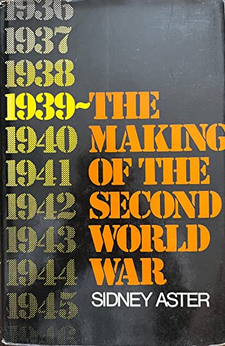 Stock image for 1939; the making of the Second World War for sale by ThriftBooks-Atlanta