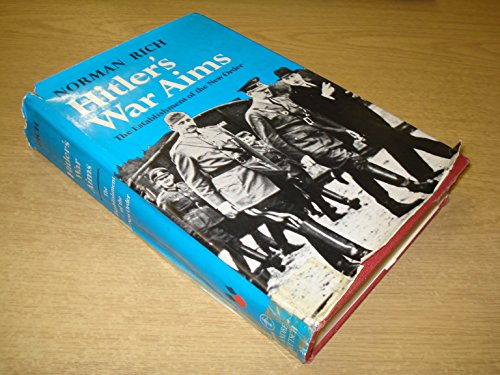 Stock image for Hitler's War Aims, Vol. 2: The Establishment of the New Order for sale by Benjamin Books