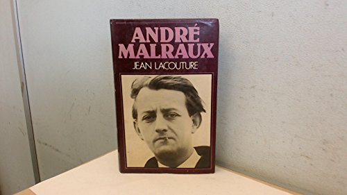 Beispielbild fr ANDRE MALRAUX. zum Verkauf von Cambridge Rare Books