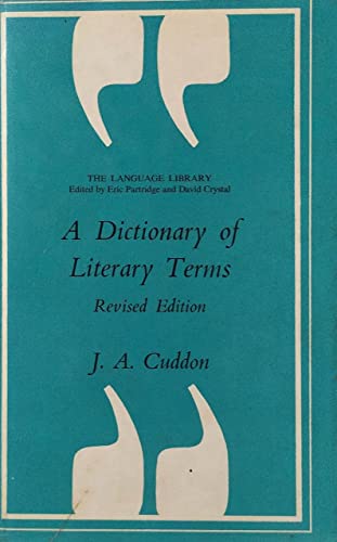 9780233970882: A Dictionary Of Literary Terms (Language Library)