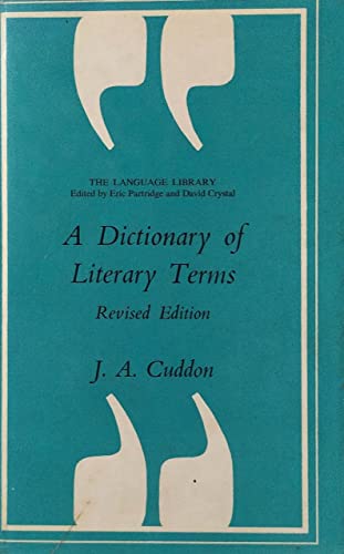 9780233970882: A dictionary of literary terms (The Language Library)