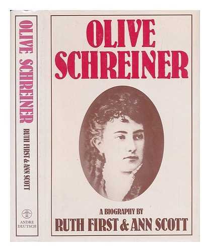 Beispielbild fr Olive Schreiner zum Verkauf von Ken's Book Haven