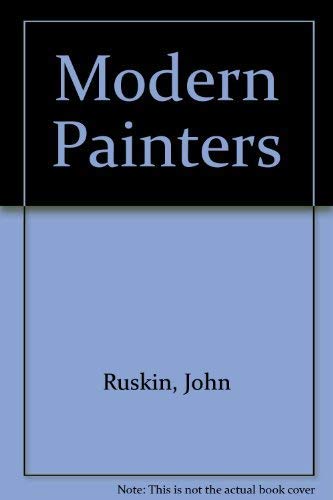 Imagen de archivo de Modern Painters a la venta por Reuseabook